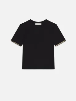 Women FRAME Beaded Tee in