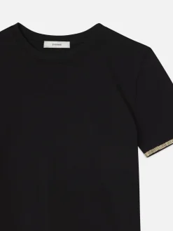 Women FRAME Beaded Tee in