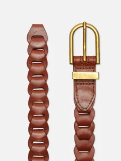 Women FRAME Braided Belt in