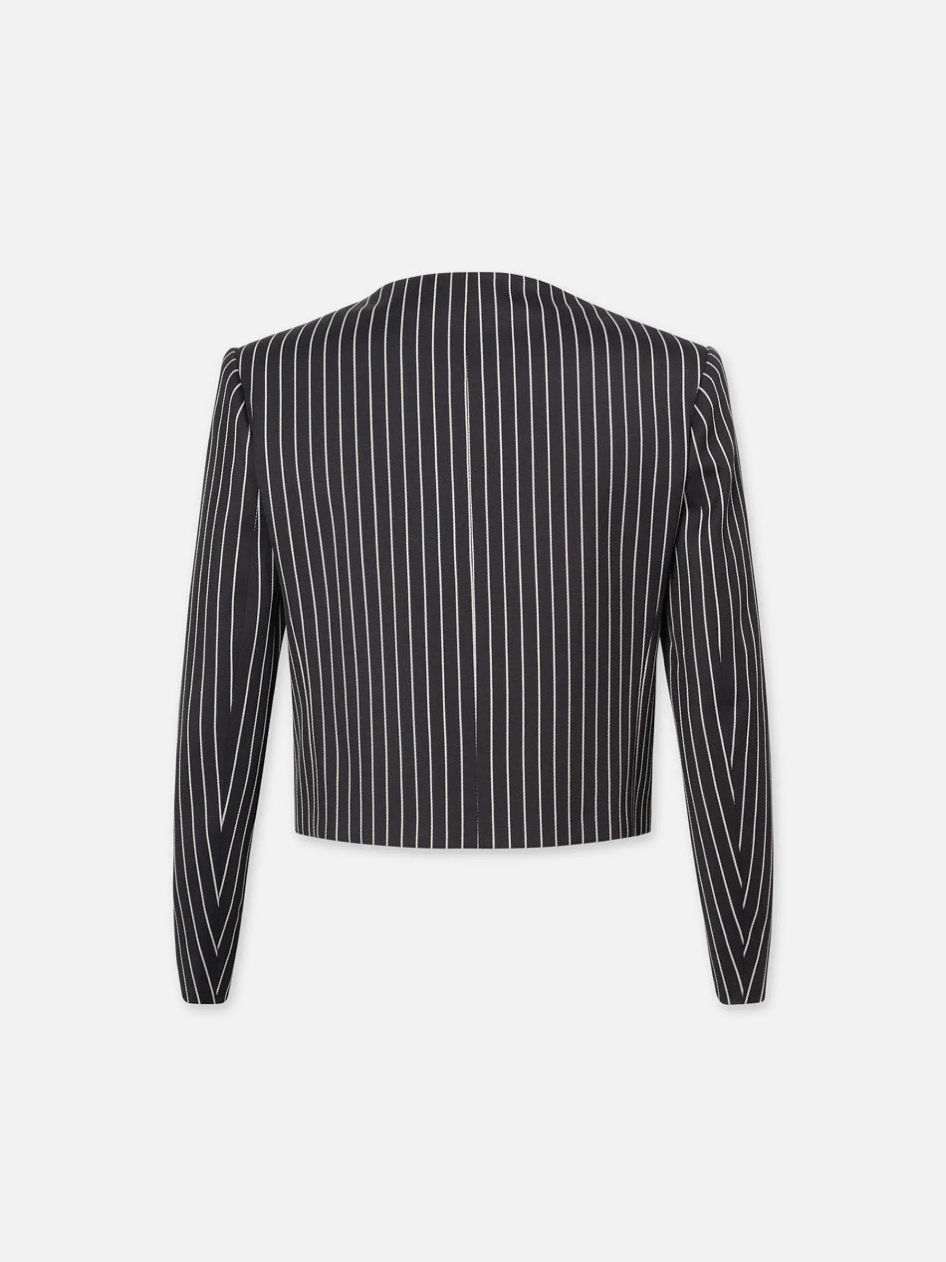 Women FRAME Button Front Jacket in Dark Navy Multi