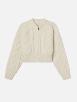Women FRAME Cable Cardi in