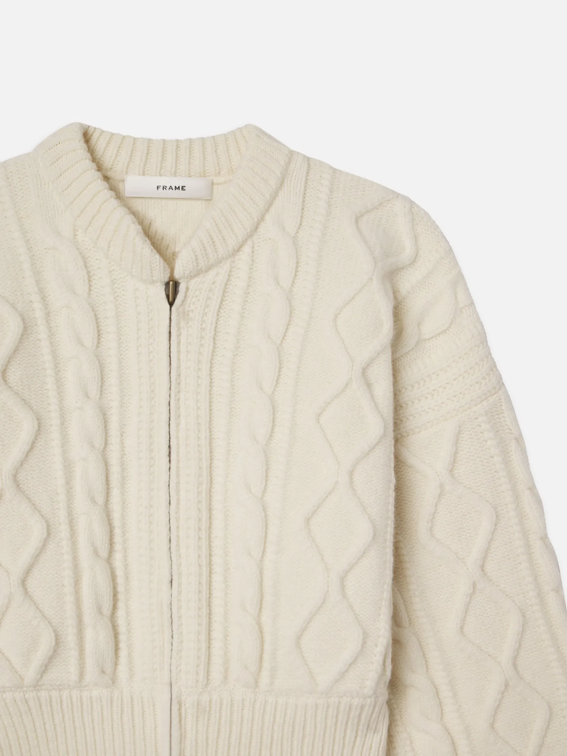 Women FRAME Cable Cardi in