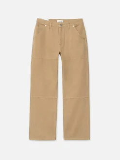 FRAME Canvas Workwear Pant in Dusty Khaki