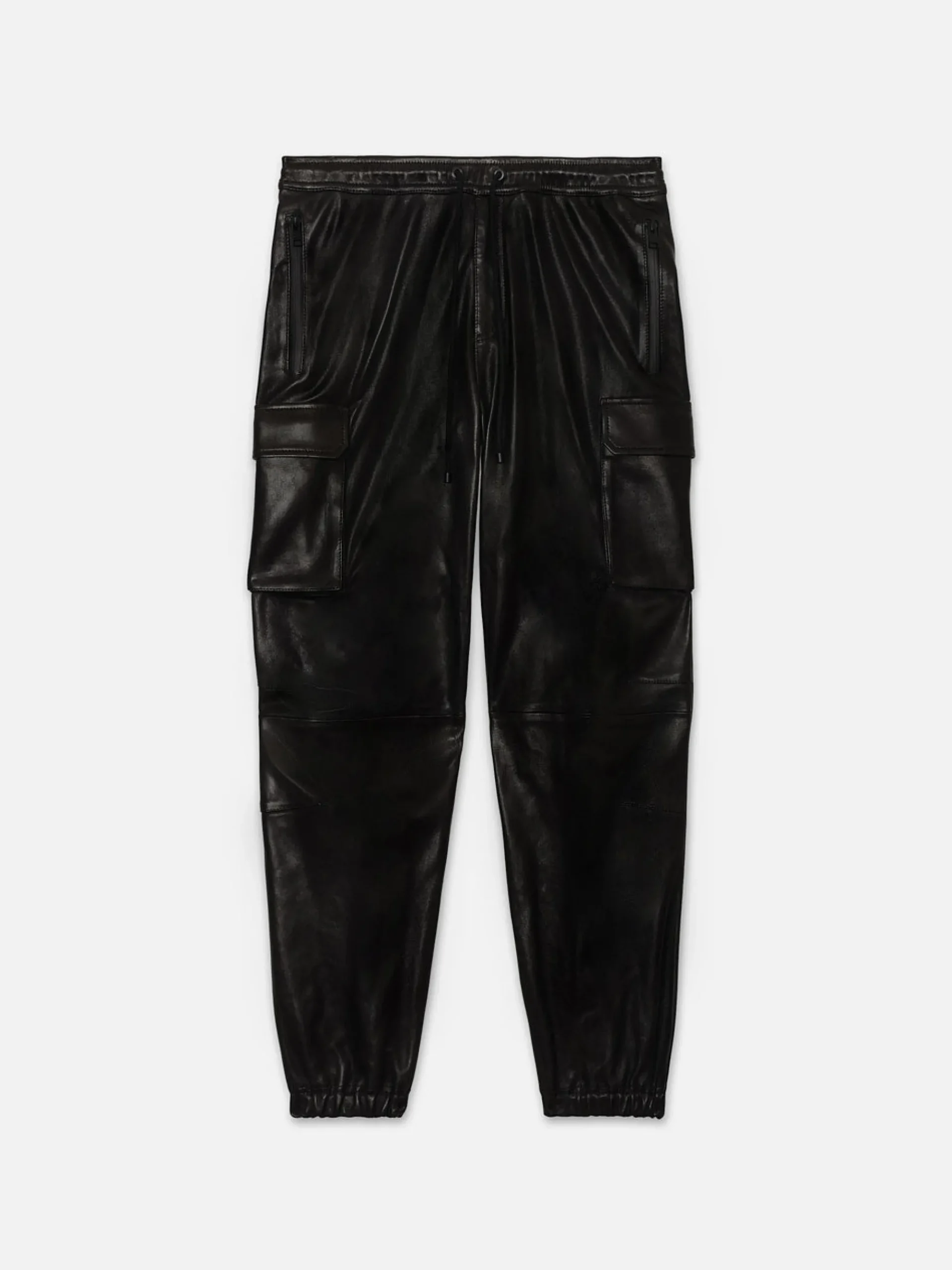 FRAME Cargo Leather Pant in