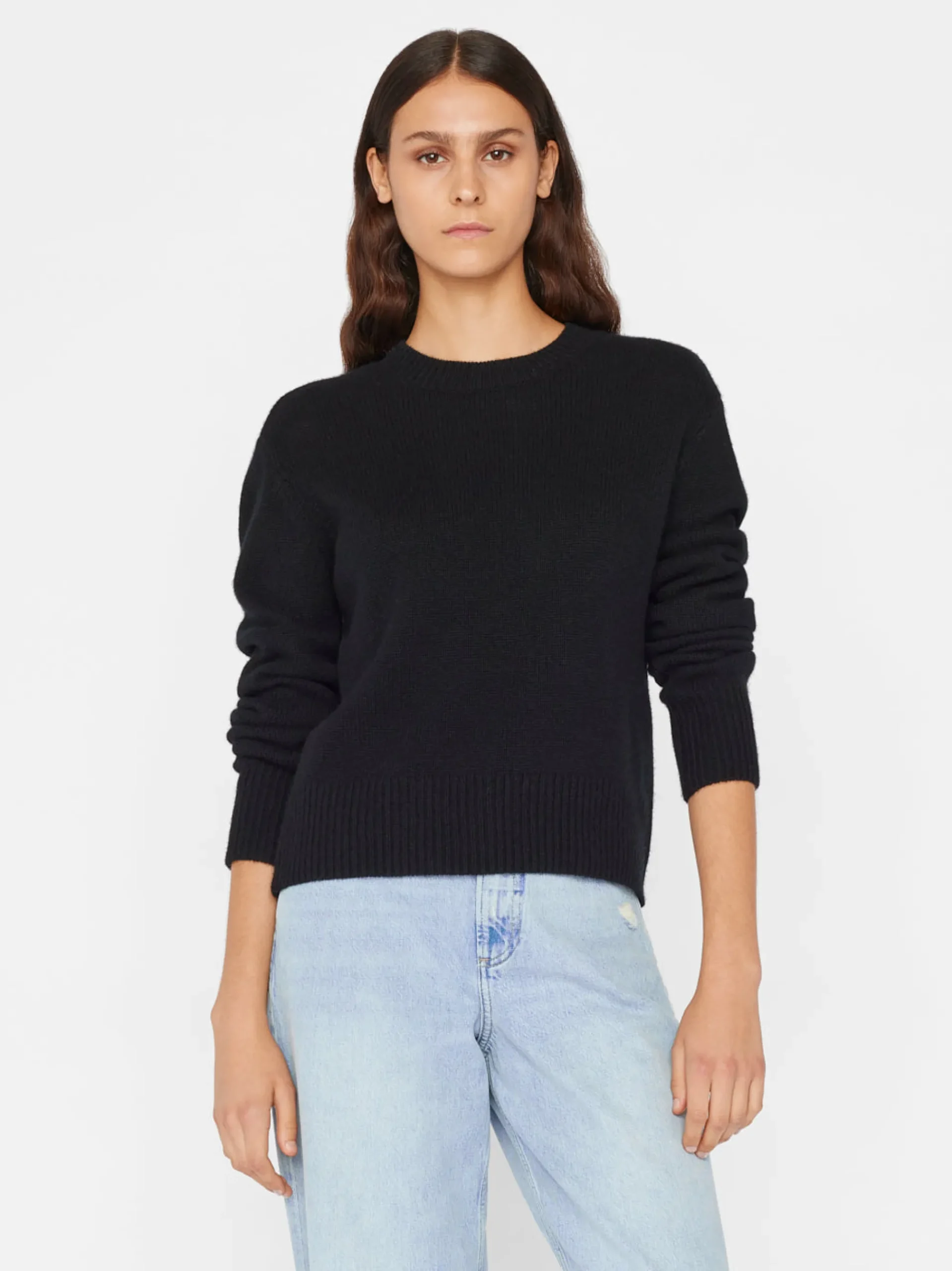 Women FRAME Cashmere Clean Crew in