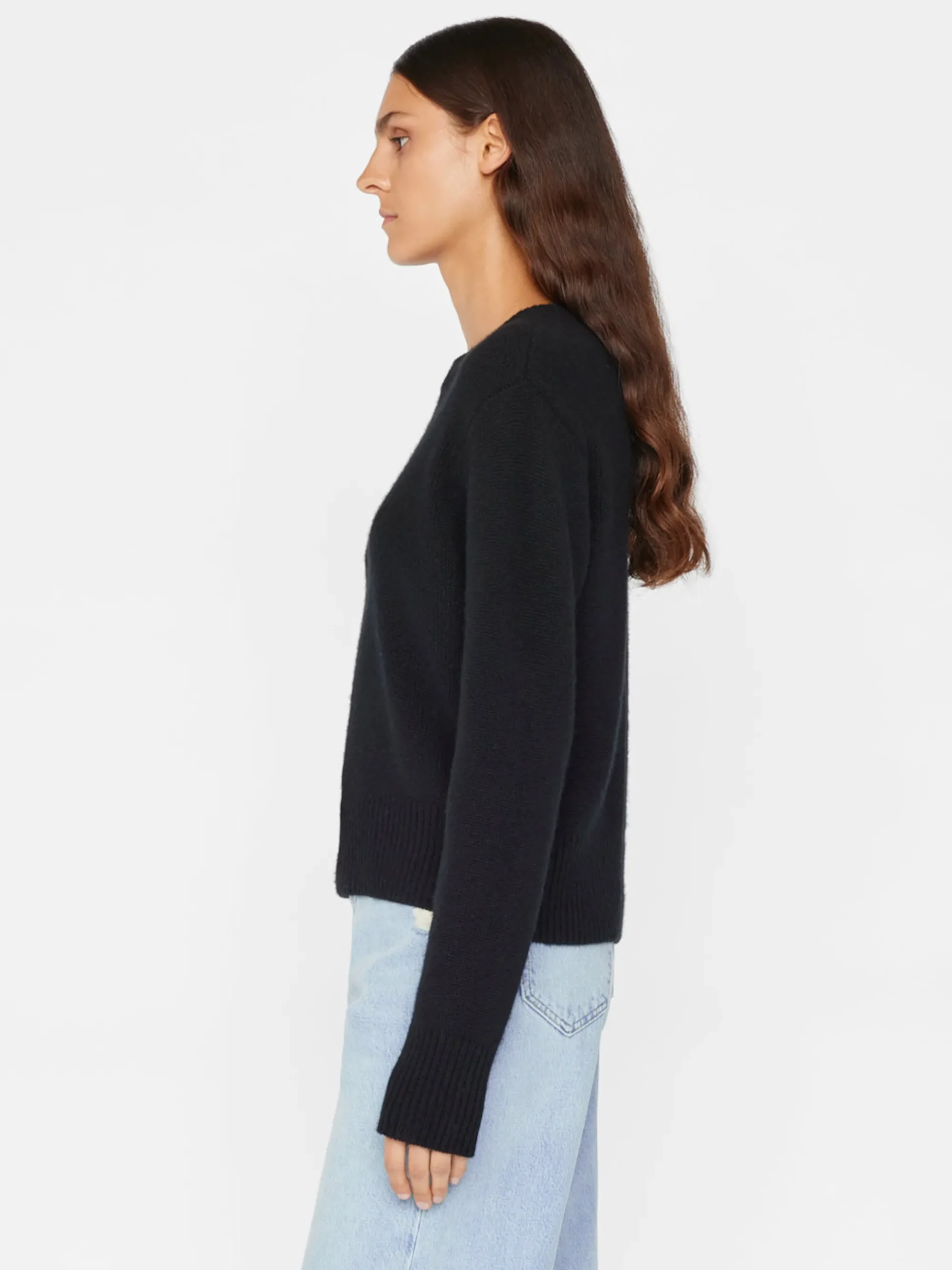 Women FRAME Cashmere Clean Crew in