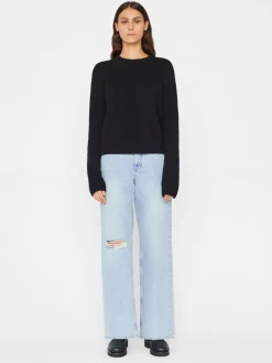 Women FRAME Cashmere Clean Crew in