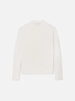 Women FRAME Cashmere Crewneck Sweater in