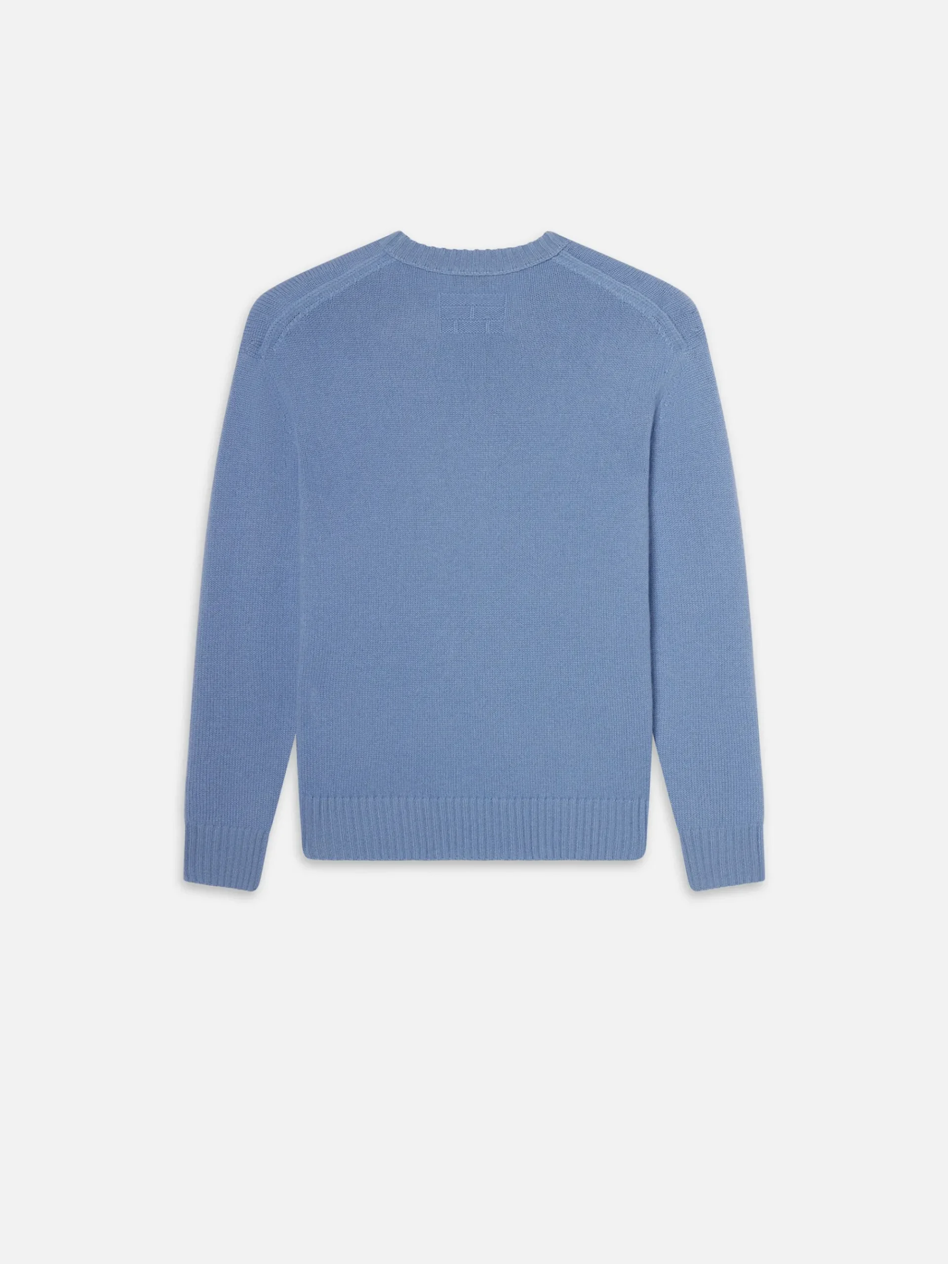FRAME Cashmere Crewneck Sweater in Soft Blue