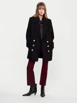 Women FRAME Classic Peacoat in