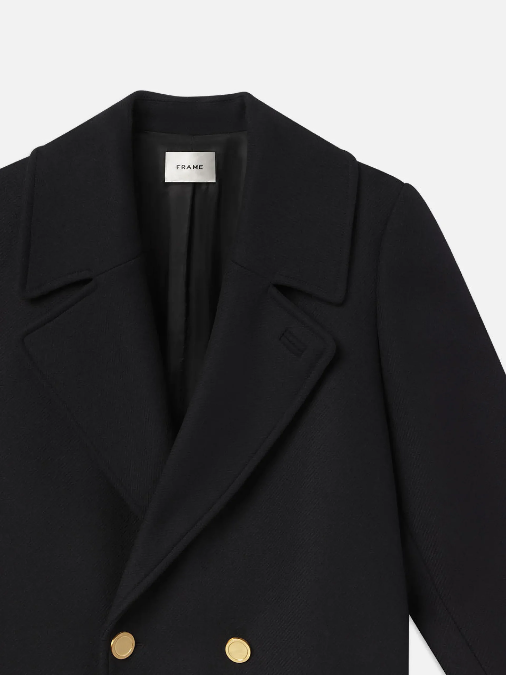 Women FRAME Classic Peacoat in