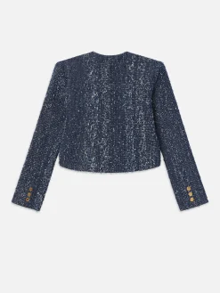 Women FRAME Denim Boucle Jacket in