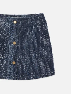 Women FRAME Denim Boucle Skirt in