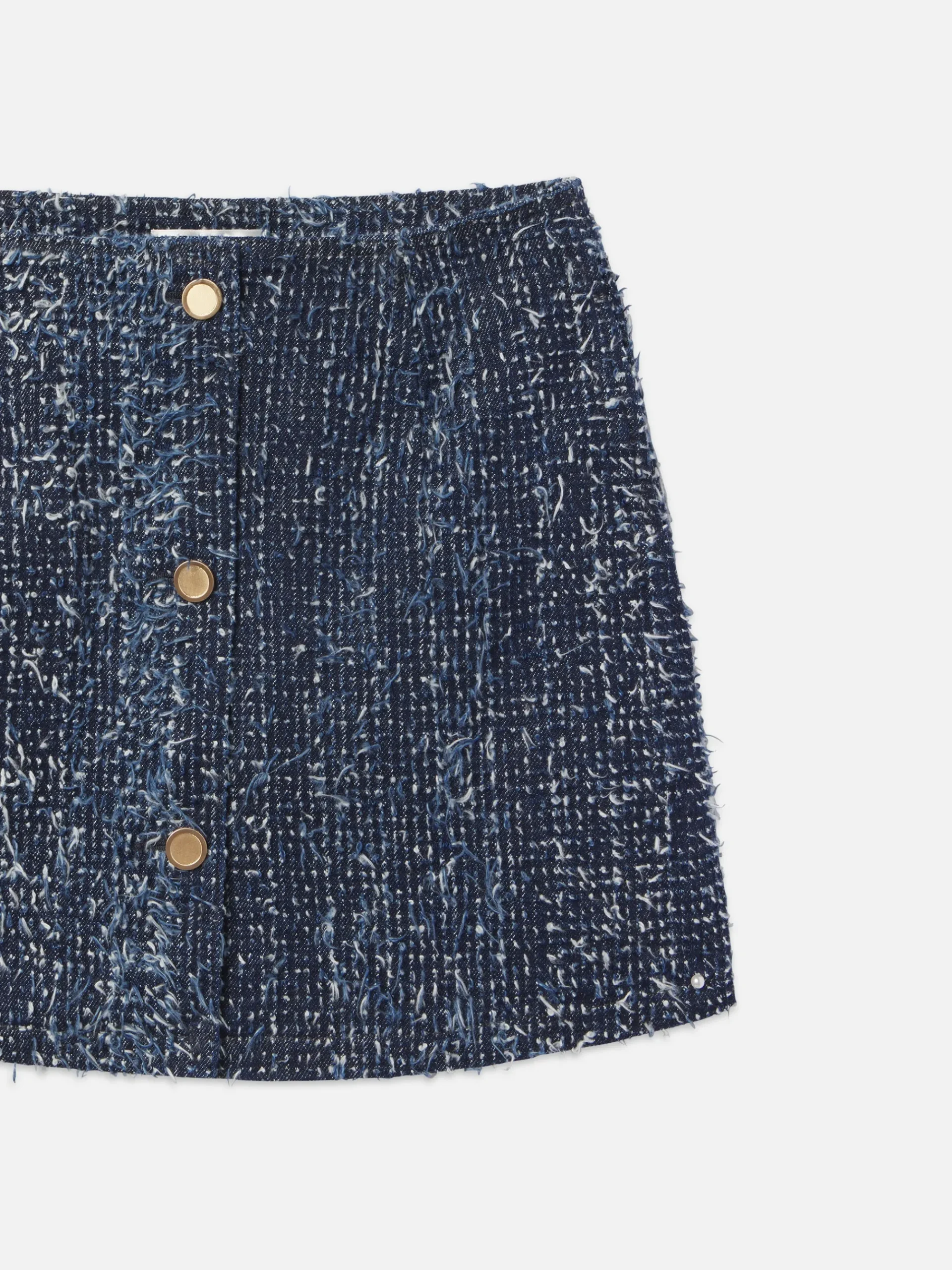 Women FRAME Denim Boucle Skirt in