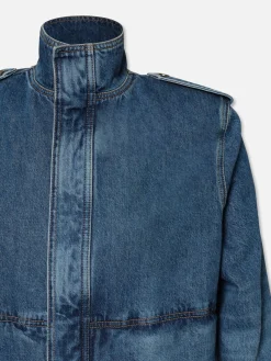 Women FRAME Denim Power Jacket in