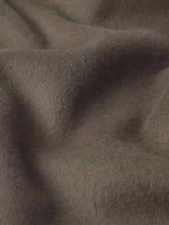 FRAME Double Face Shirt Jacket in Dark Taupe