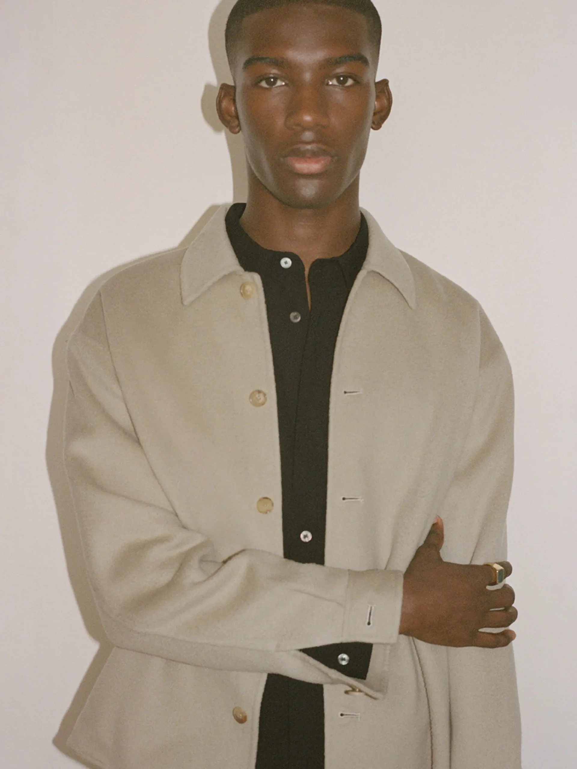 FRAME Double Face Shirt Jacket in