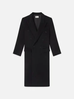 Women FRAME Double-Breasted Tailored Coat in