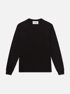 FRAME Duo Fold Long Sleeve Crew in