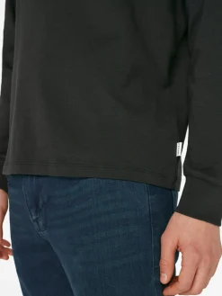 FRAME Duo Fold Long Sleeve Crew in