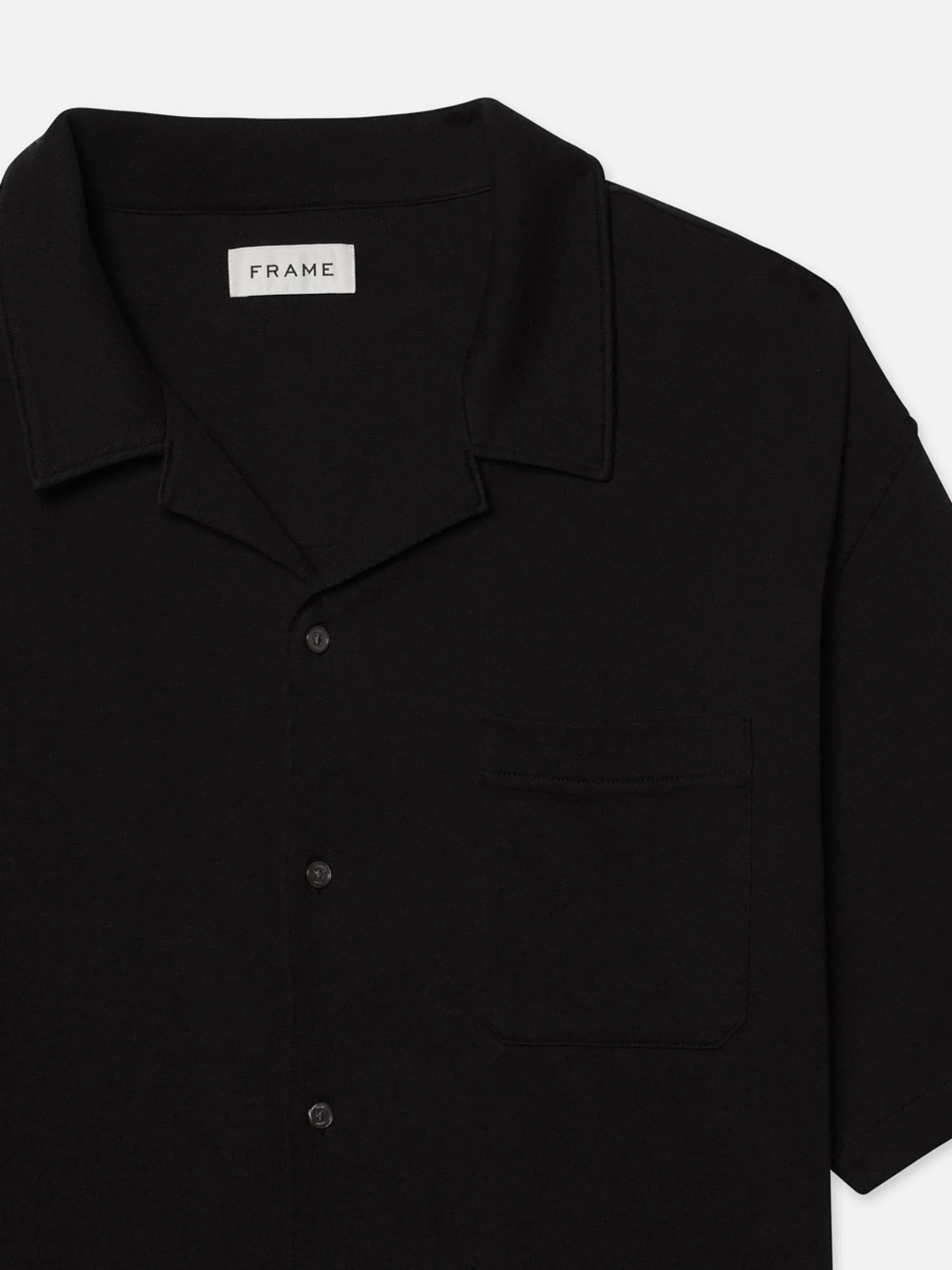 FRAME Duo Fold Relaxed Short Sleeve Shirt in