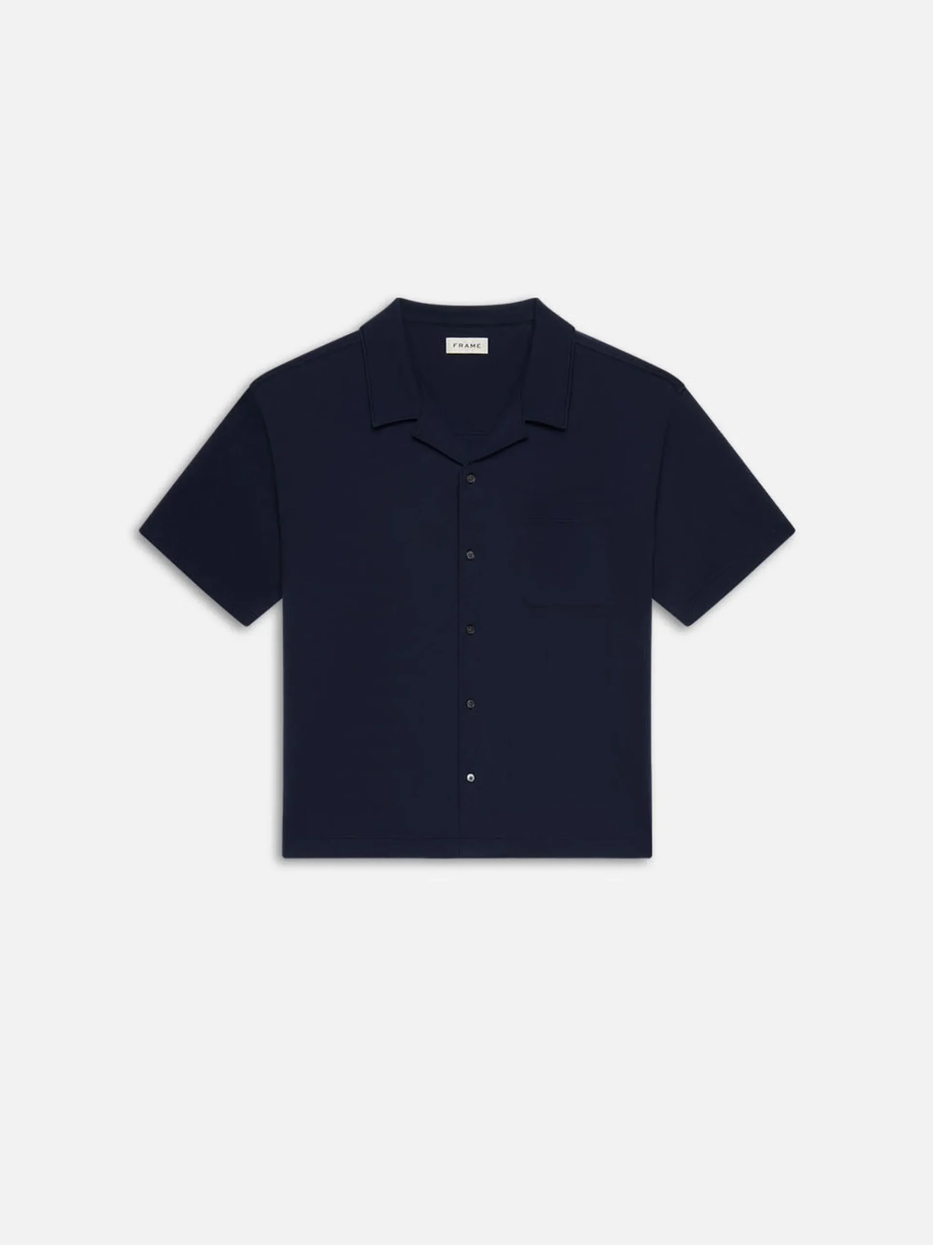 FRAME Duo Fold Relaxed Short Sleeve Shirt in