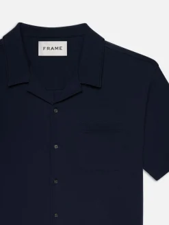 FRAME Duo Fold Relaxed Short Sleeve Shirt in