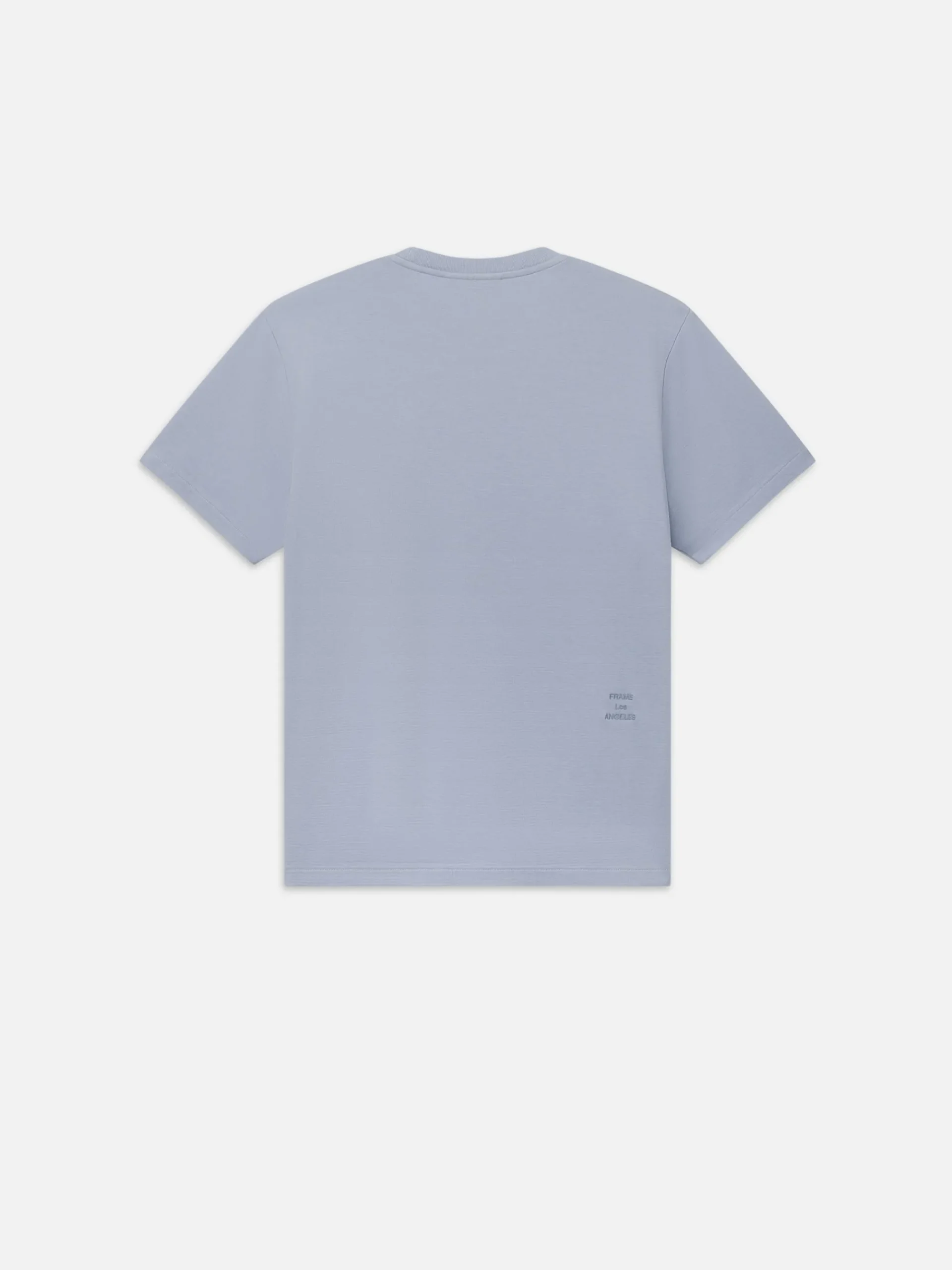 FRAME Duo Fold Tee in Soft Blue