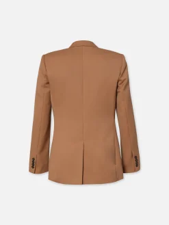 Women FRAME Everyday Blazer in Light Camel