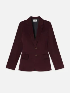 Women FRAME Everyday Velvet Blazer in