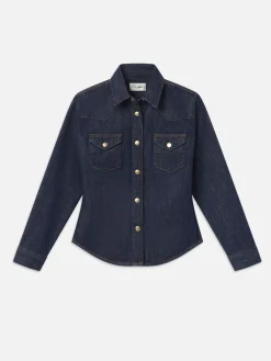 Women FRAME Fitted Heritage Shirt in