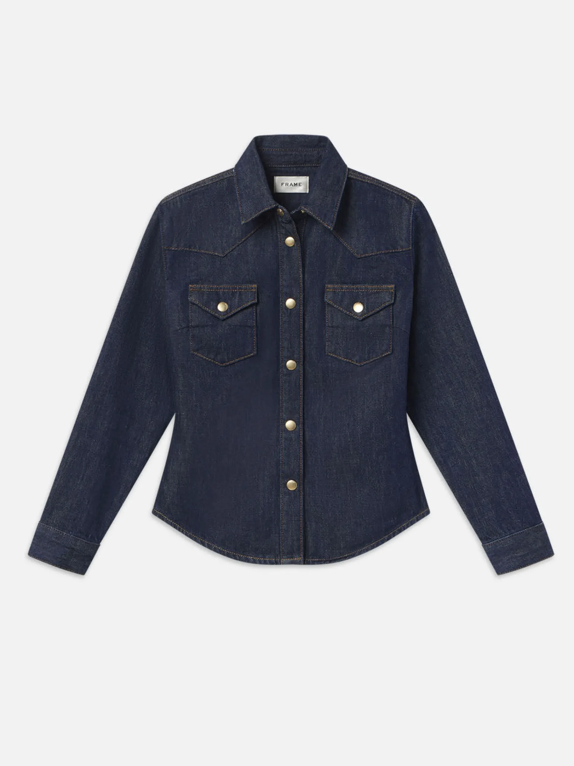 Women FRAME Fitted Heritage Shirt in