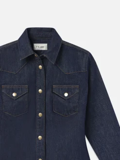 Women FRAME Fitted Heritage Shirt in