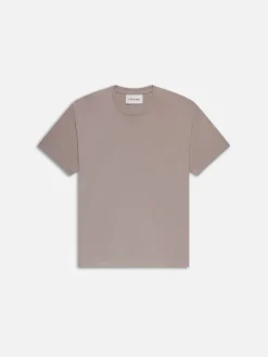 FRAME Logo Tee in Soft Lavender