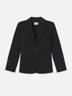 Women FRAME Grandfather Blazer in