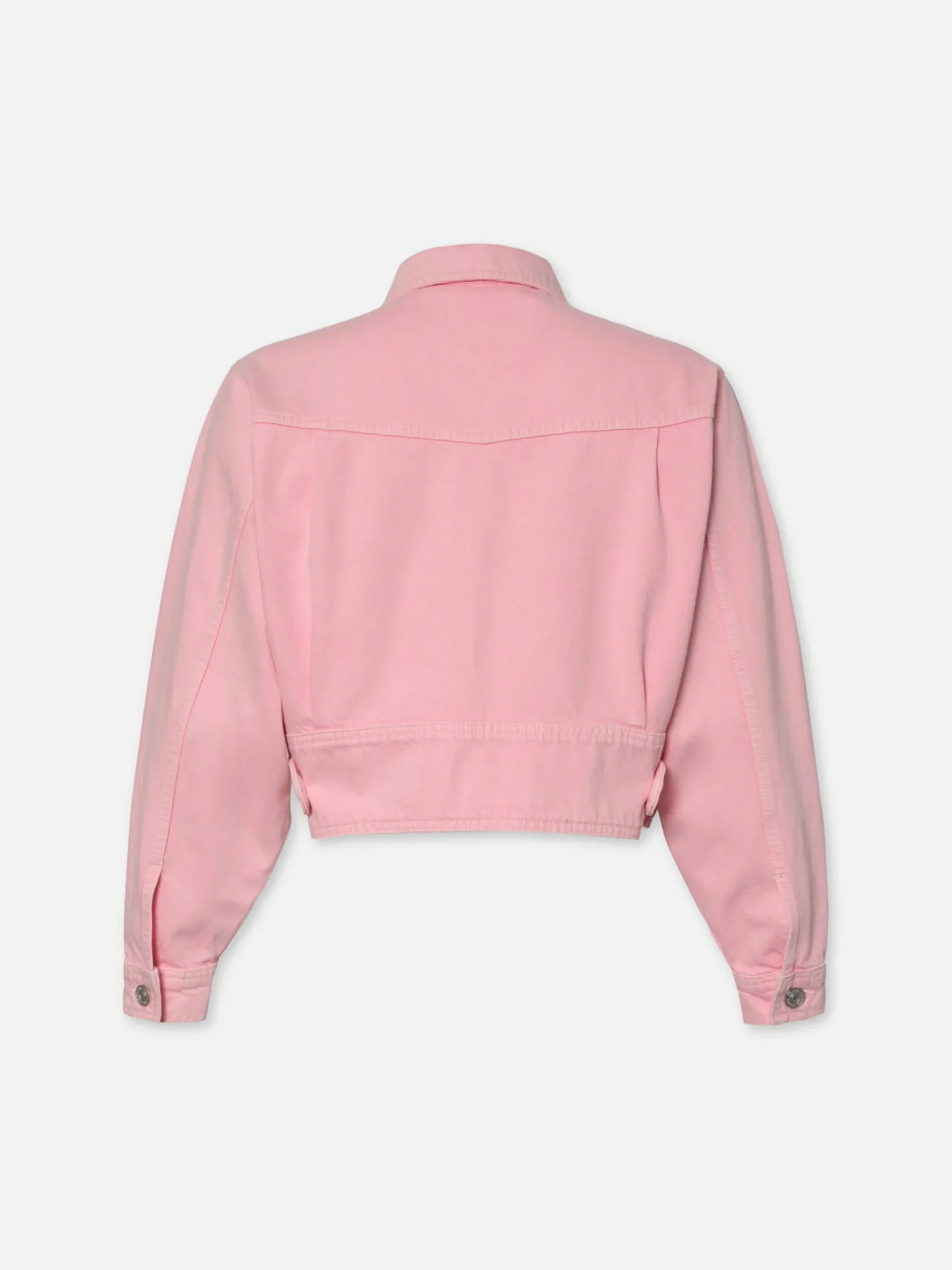 Women FRAME Heart Jacket in Washed Dusty Pink