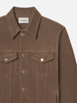 FRAME Heritage Jacket in Dark Camel