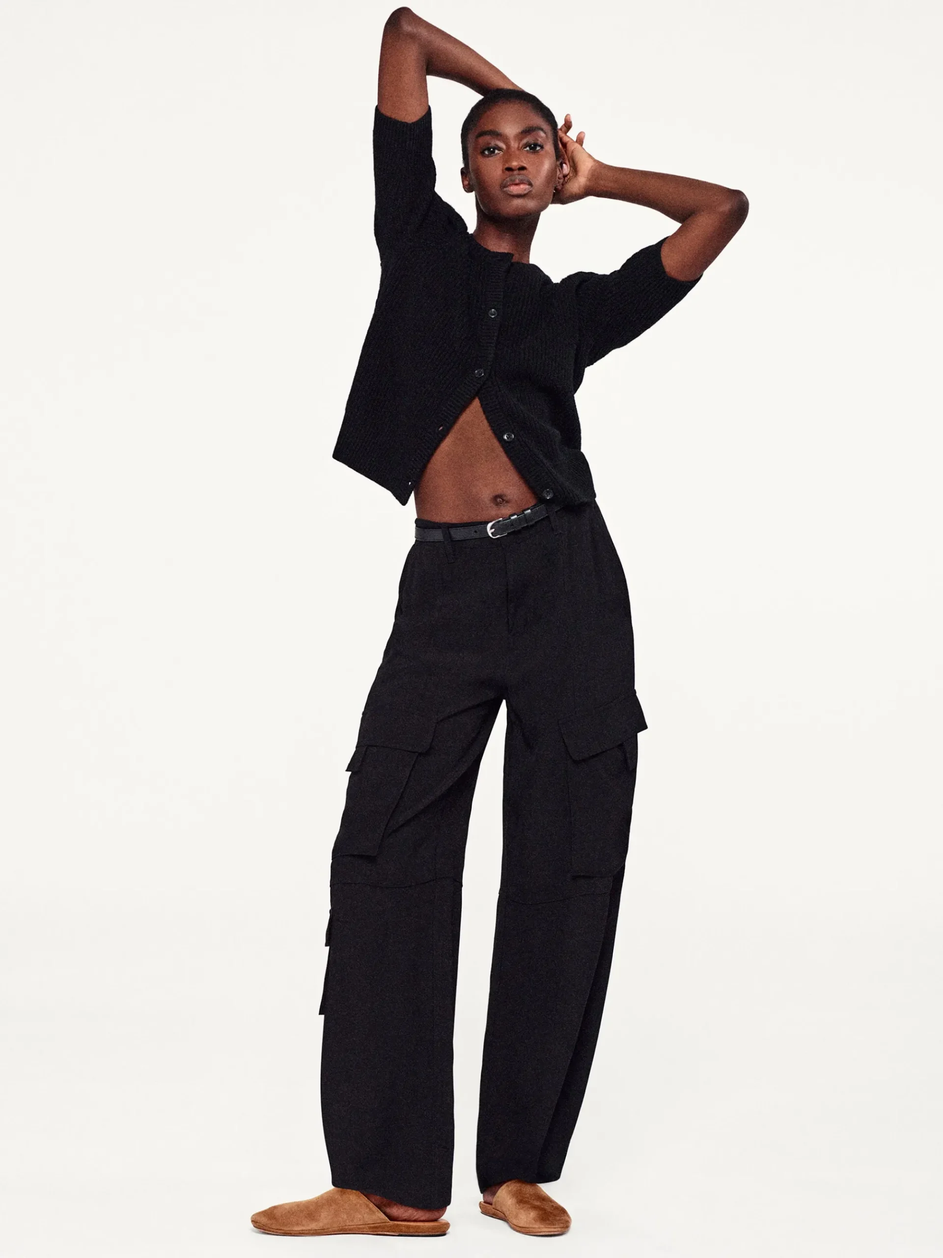 Women FRAME High Rise Utility Cargo in