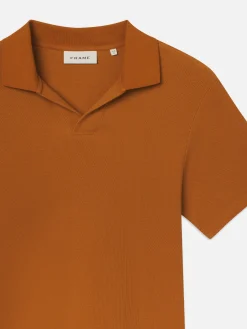FRAME Jacquard Polo in
