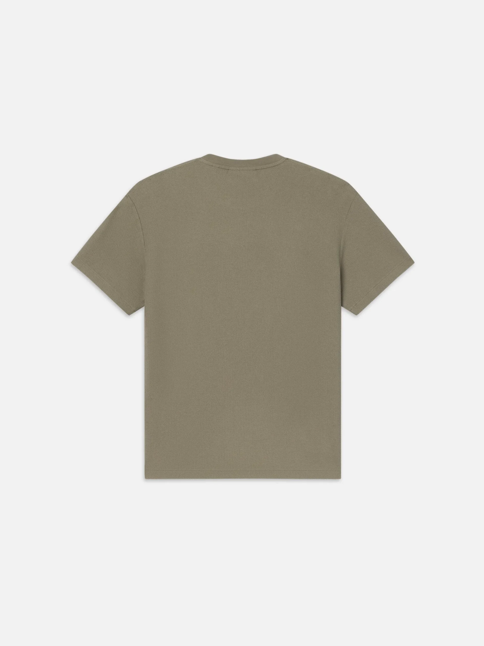 FRAME Jacquard Relaxed Tee in Dry Sage