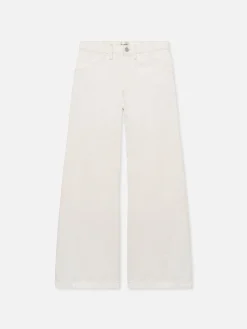 Women FRAME Le Baggy Palazzo in Au Natural Clean