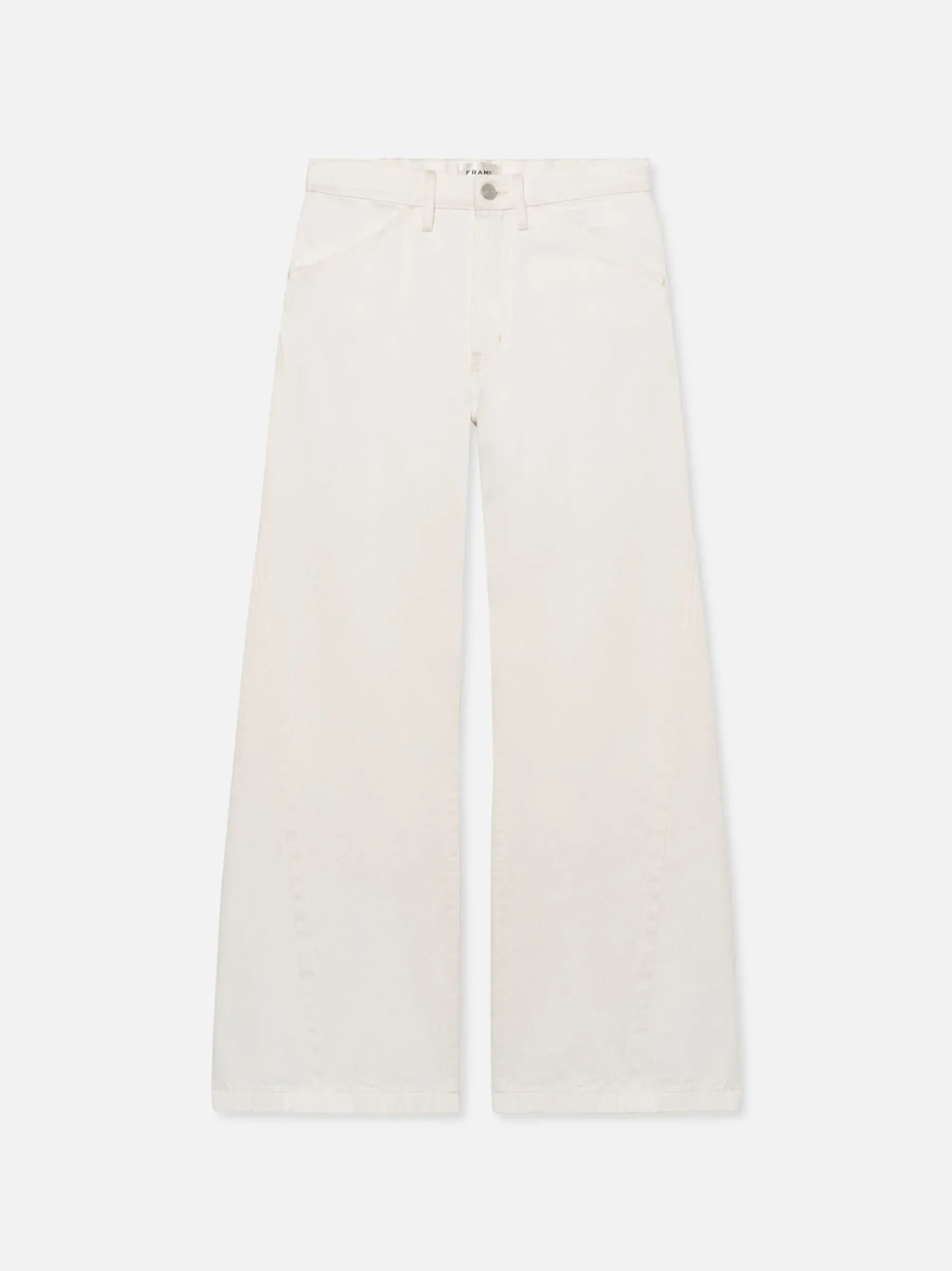 Women FRAME Le Baggy Palazzo in Au Natural Clean