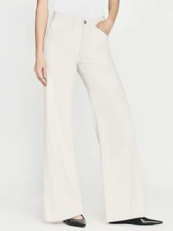 Women FRAME Le Baggy Palazzo in Au Natural Clean