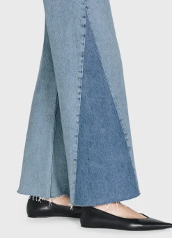 Women FRAME Le Baggy Palazzo Outseam Insert in