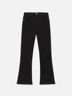 Women FRAME Le Crop Mini Boot in Film Noir