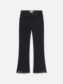 Women FRAME Le Crop Mini Boot in Radio Cascade Hem