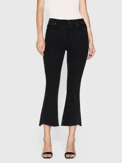 Women FRAME Le Crop Mini Boot in Radio Cascade Hem