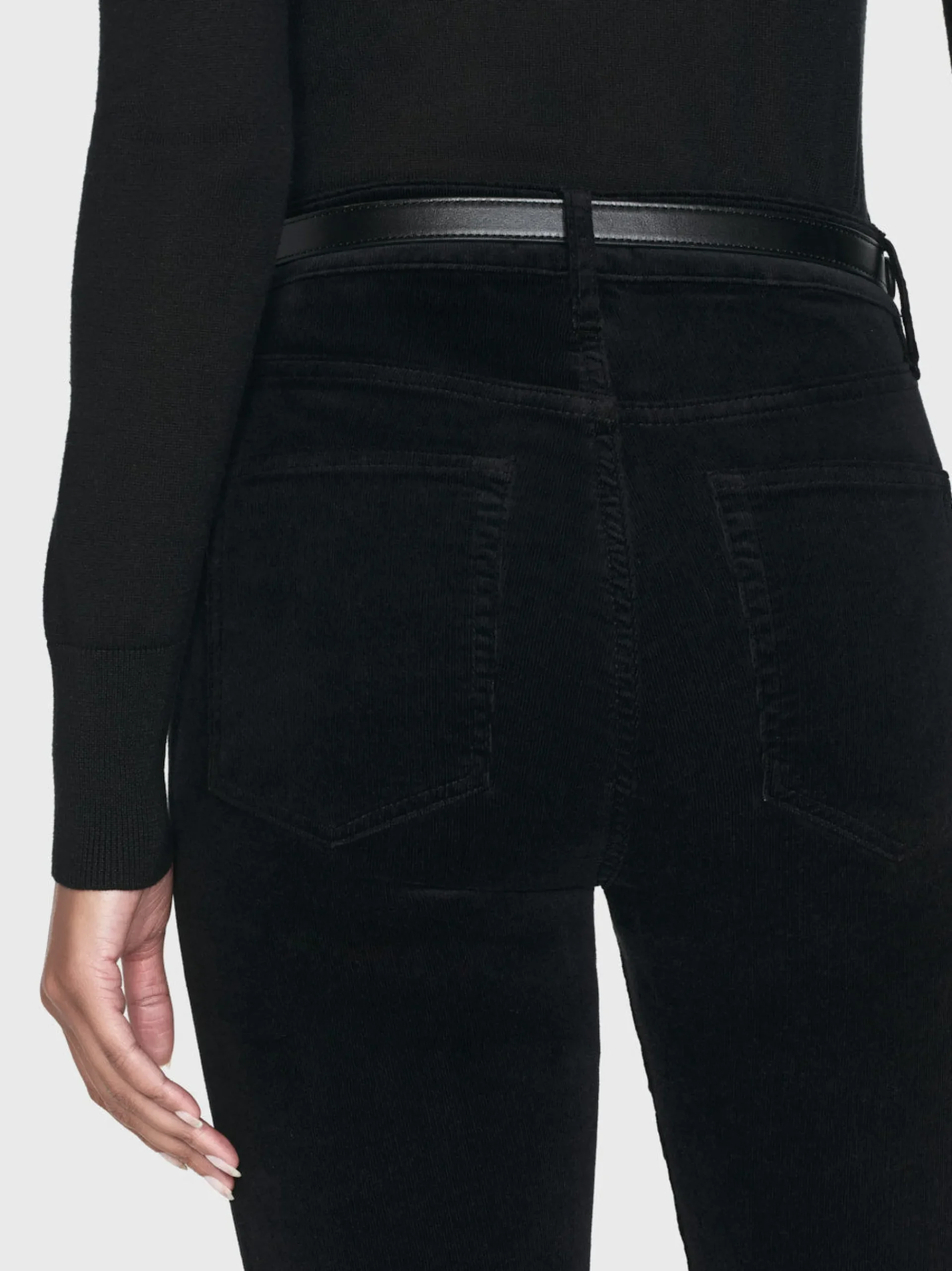 Women FRAME Le Crop Mini Boot Corduroy in