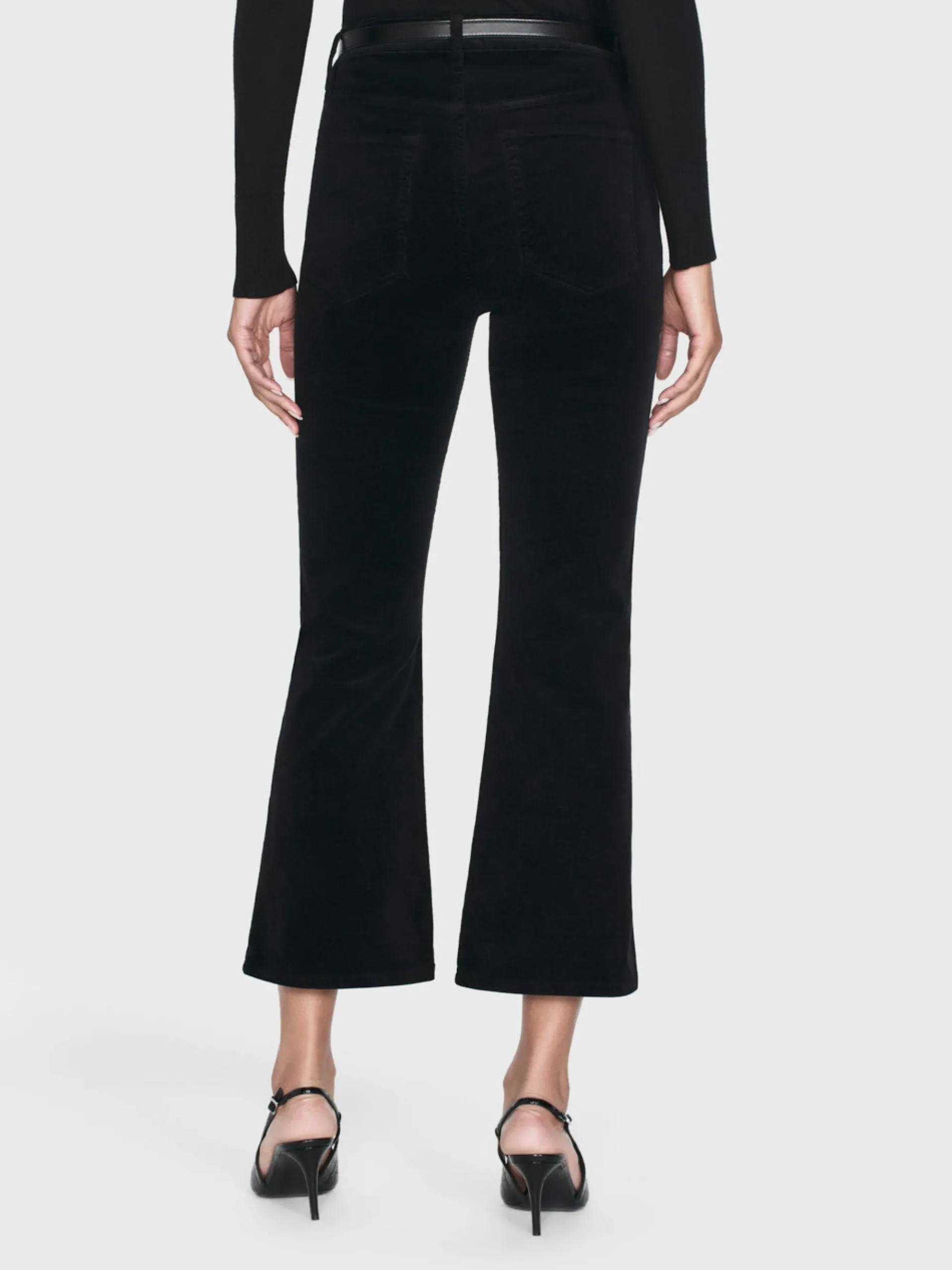 Women FRAME Le Crop Mini Boot Corduroy in