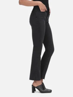 Women FRAME Le Crop Mini Boot Raw Edge in